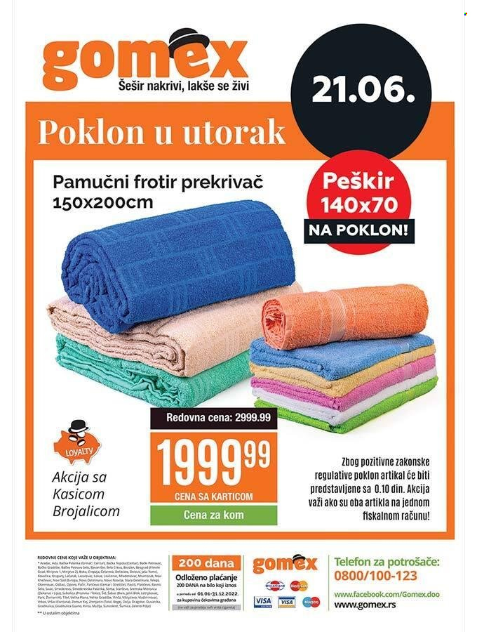 Gomex katalog - 21.06.2022 - 21.06.2022. Stranica 1