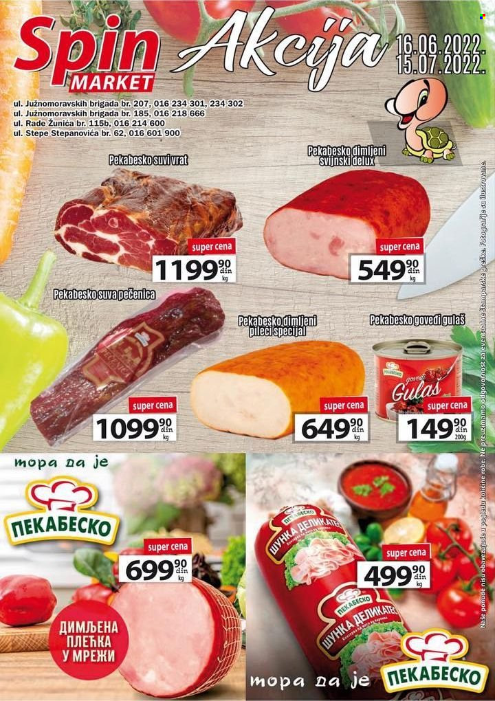Spin Market katalog - 16.06.2022 - 15.07.2022. Stranica 1