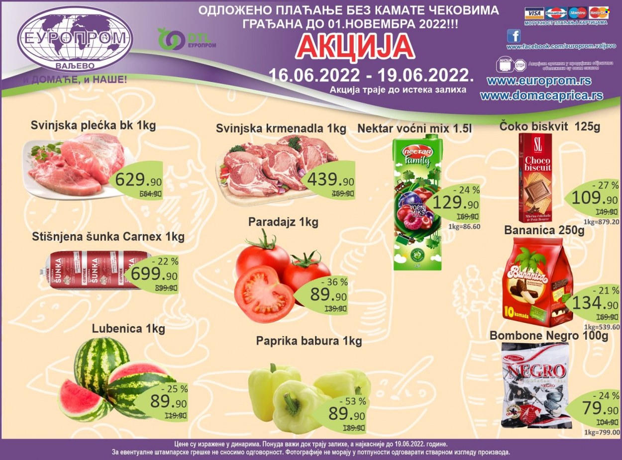 Europrom katalog - 16.06.2022 - 19.06.2022. Stranica 1