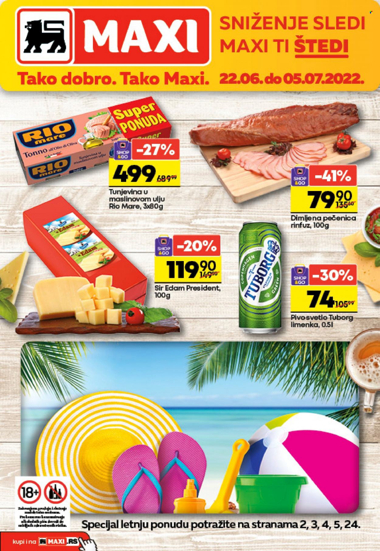 Maxi katalog - 22.06.2022 - 05.07.2022. Stranica 1