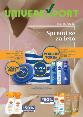 Univerexport katalog - 21.06.2022 - 15.07.2022.