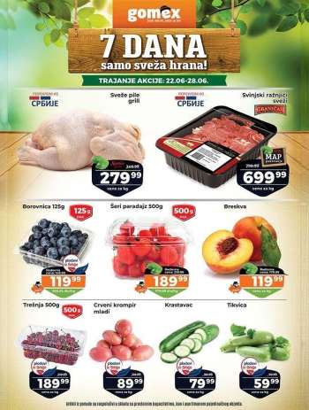 Gomex katalog - 22.06.2022 - 28.06.2022.