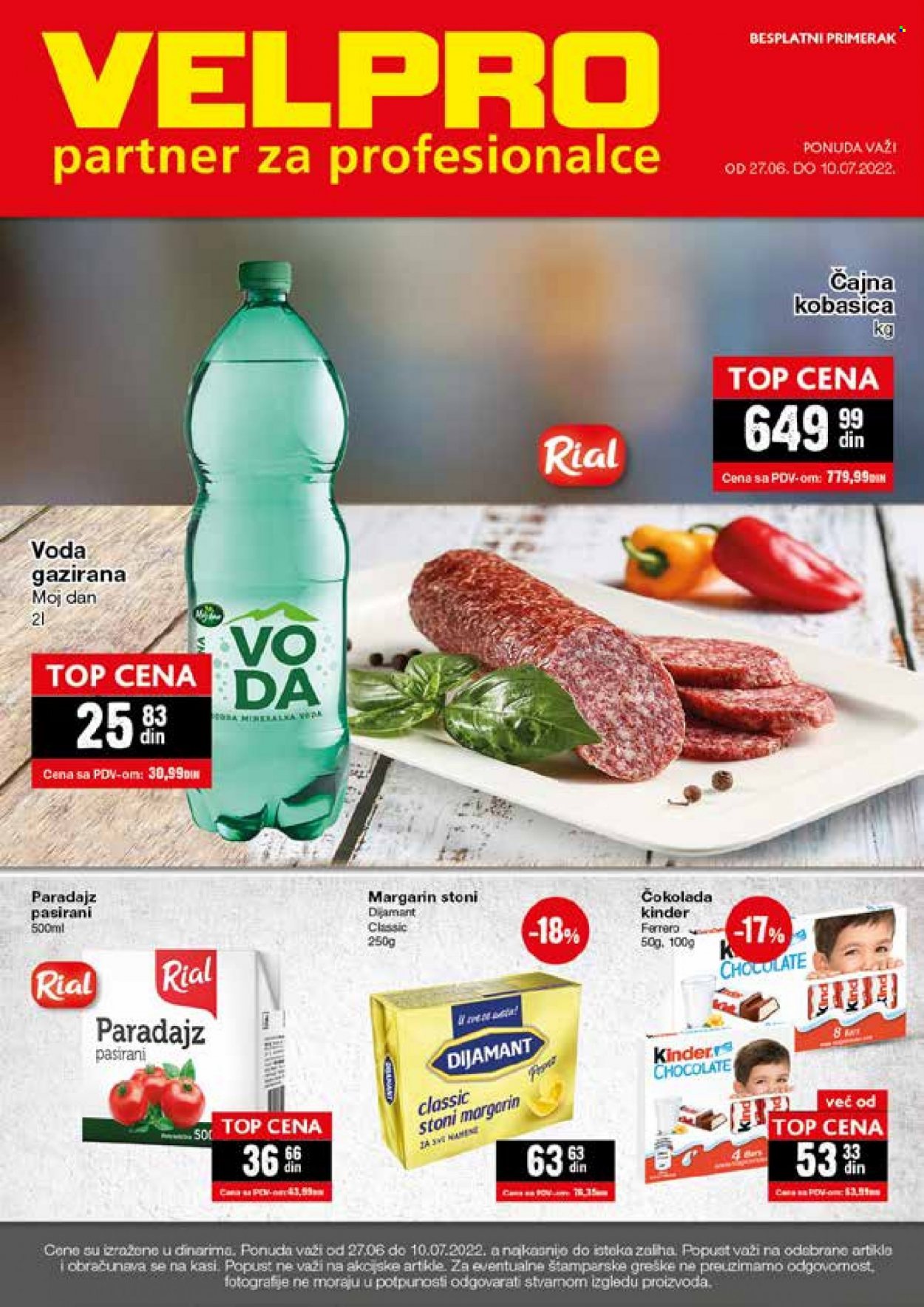 Velpro katalog - 27.06.2022 - 10.07.2022. Stranica 1