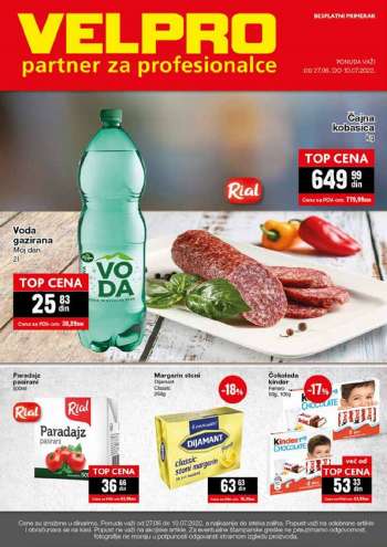 Velpro katalog - 27.06.2022 - 10.07.2022.
