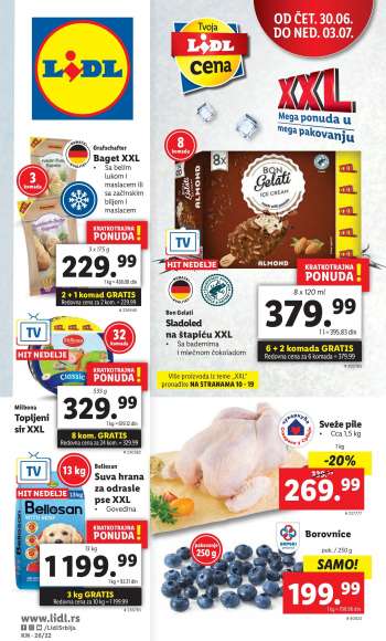 Lidl katalog - 30.06.2022 - 06.07.2022.
