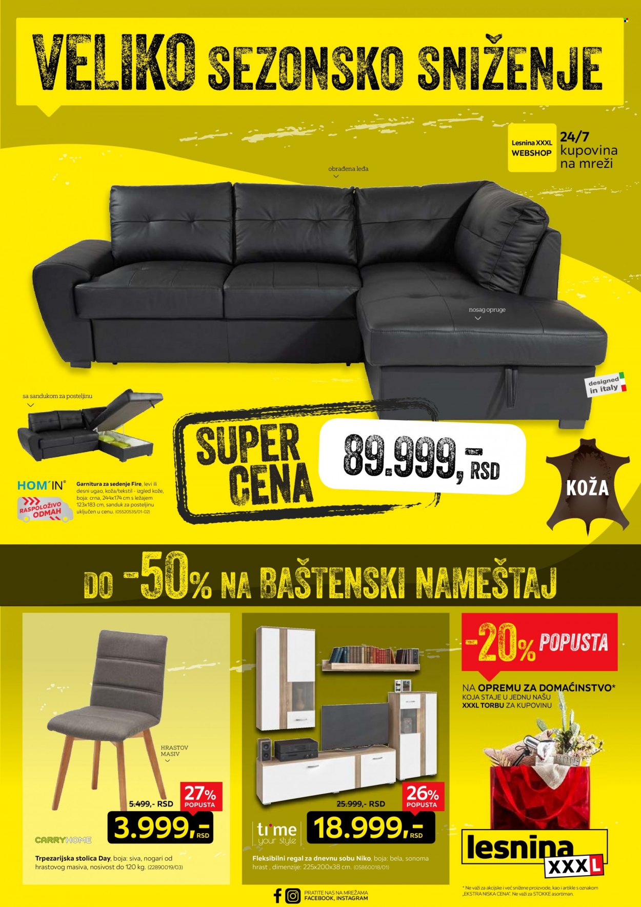 Lesnina XXXL katalog - 27.06.2022 - 24.07.2022. Stranica 1