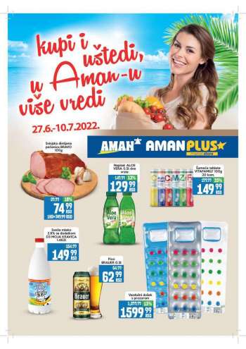 Aman katalog - 27.06.2022 - 10.07.2022.