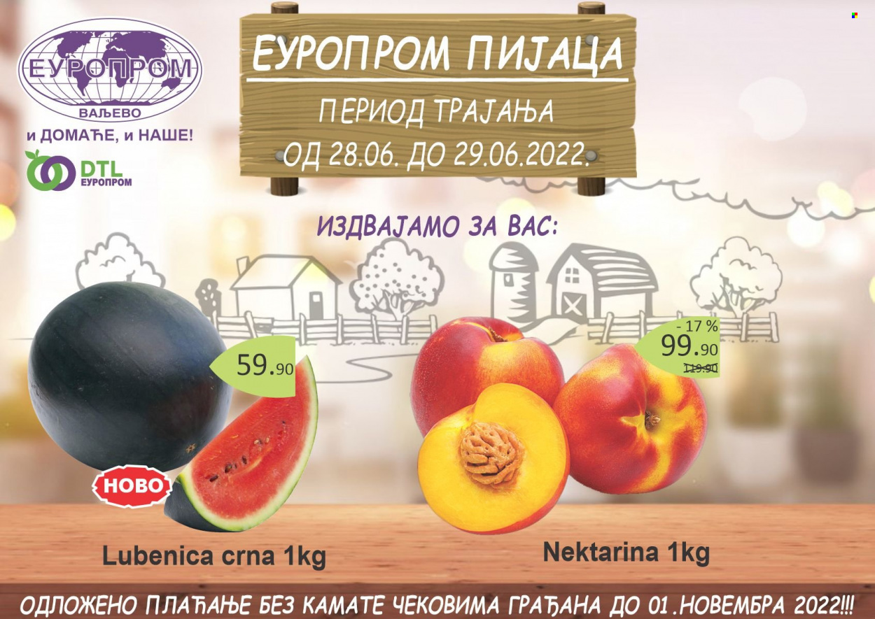 Europrom katalog - 28.06.2022 - 29.06.2022. Stranica 1
