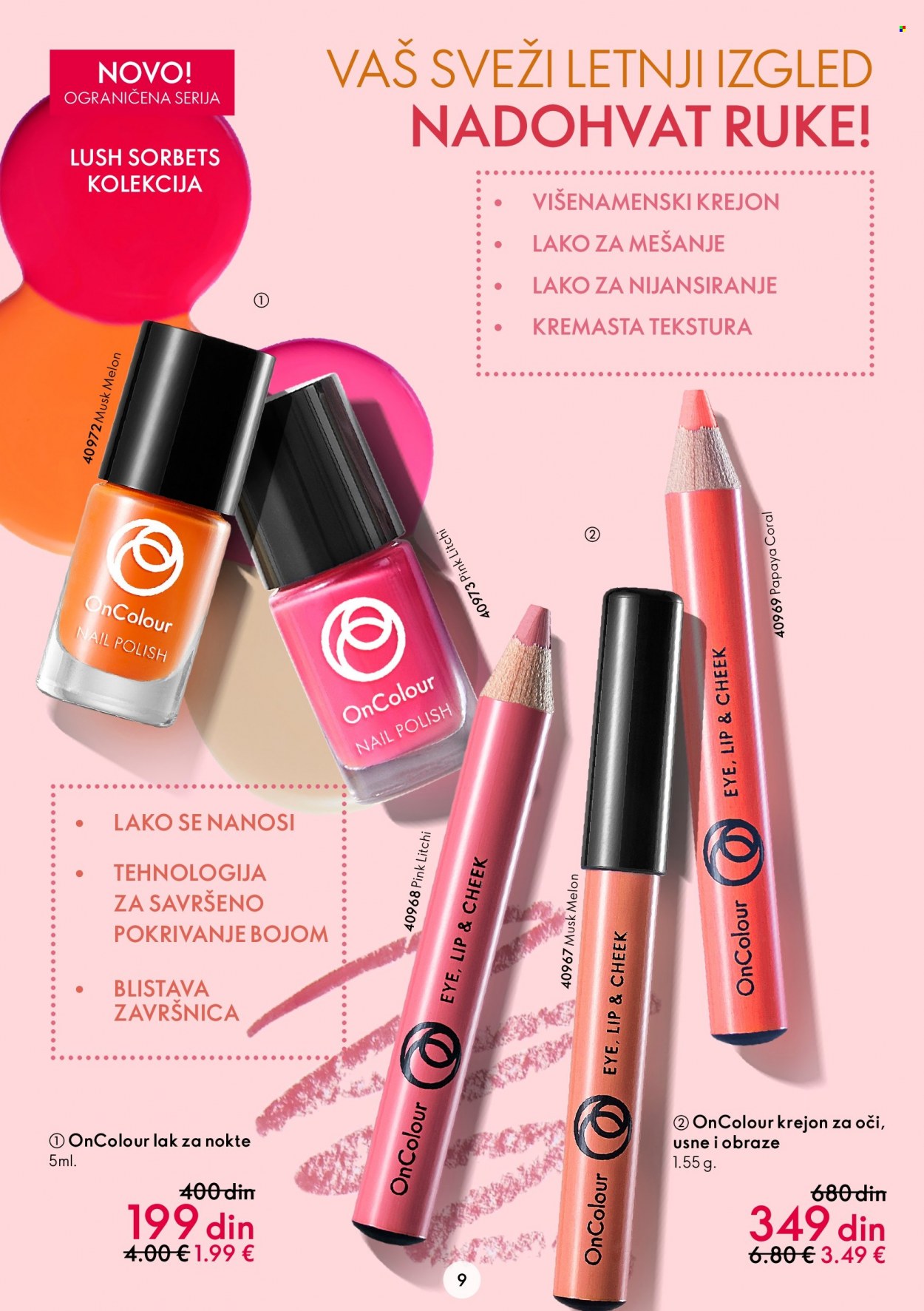 Oriflame katalog - 29.06.2022 - 19.07.2022. Stranica 9