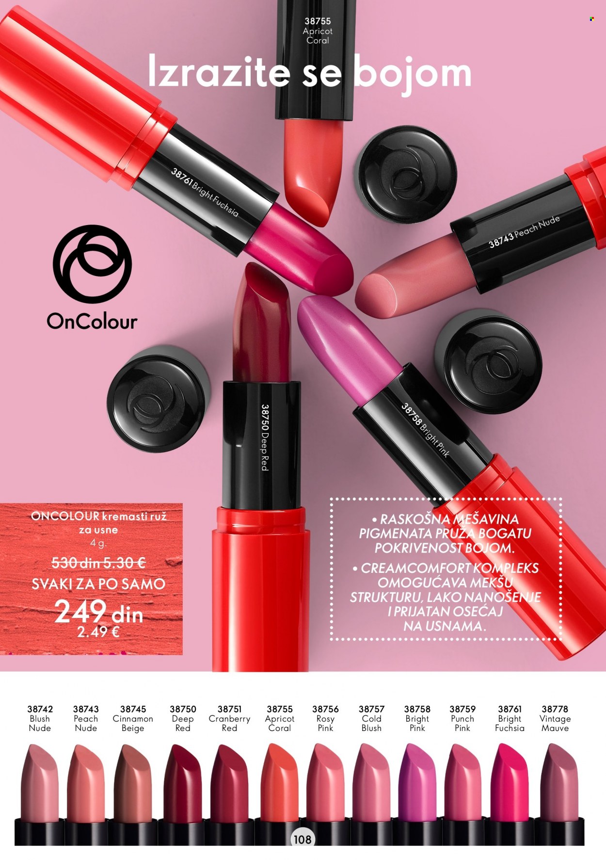 Oriflame katalog - 29.06.2022 - 19.07.2022. Stranica 108