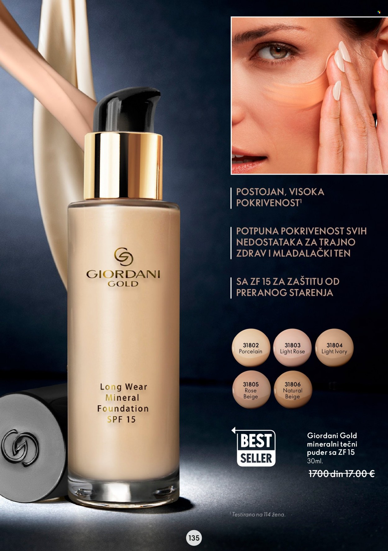 Oriflame katalog - 29.06.2022 - 19.07.2022. Stranica 135