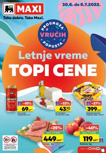 Maxi katalog - 30.06.2022 - 06.07.2022.