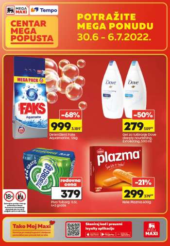 Mega Maxi katalog - 30.06.2022 - 06.07.2022.