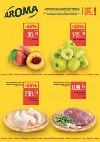 Aroma Market katalog - 30.06.2022 - 03.07.2022.