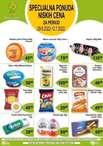 Leon Diskont katalog - 29.06.2022 - 12.07.2022.