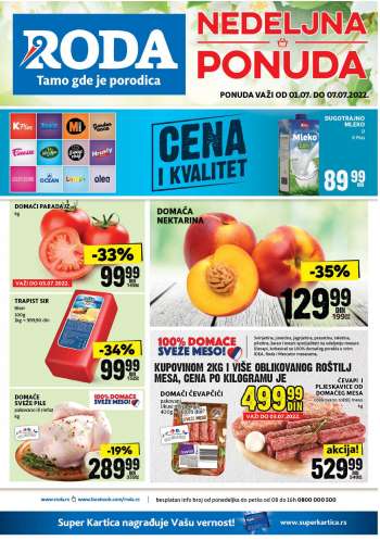 Roda katalog - 01.07.2022 - 07.07.2022.