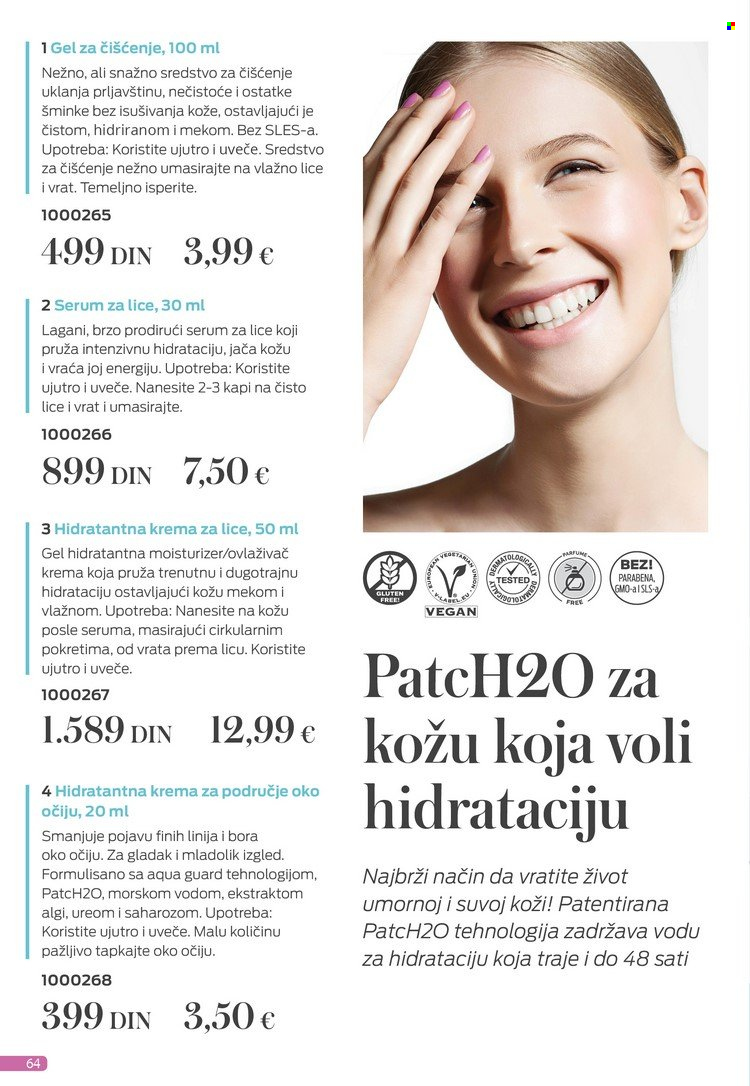thumbnail - Farmasi katalog - 01.07.2022 - 31.07.2022 - Proizvodi na akciji - hidratantna krema, krema, krema za lice, serum, serum za lice, krema za područje oko očiju. Stranica 66.