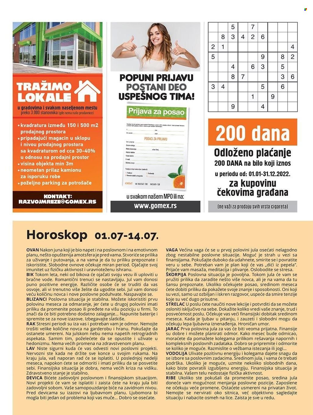 Gomex katalog - 01.07.2022 - 14.07.2022. Stranica 23
