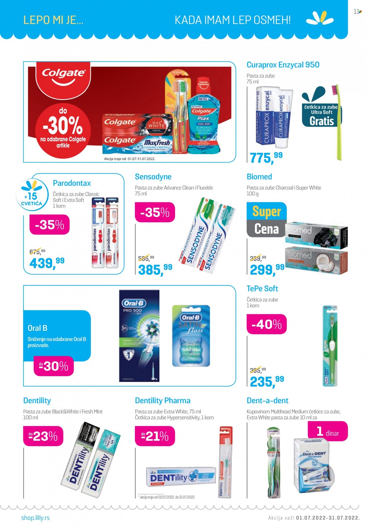Lilly Drogerie katalog - 01.07.2022 - 31.07.2022. Stranica 11