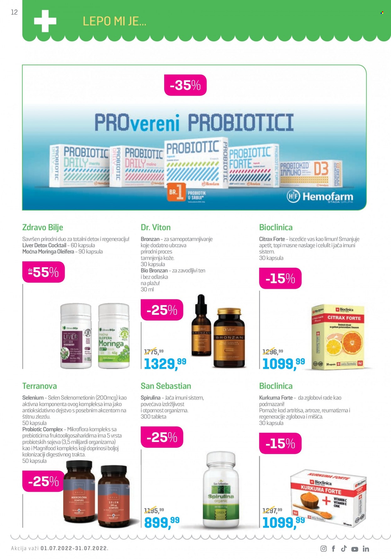 Lilly Drogerie katalog - 01.07.2022 - 31.07.2022. Stranica 12