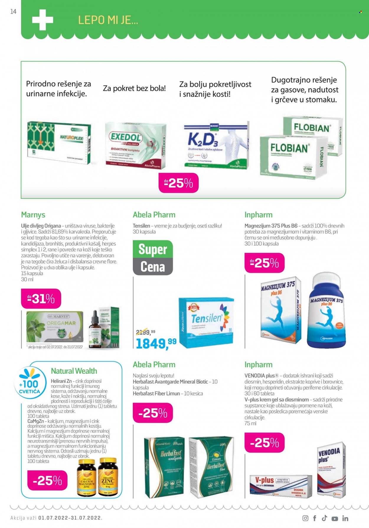 Lilly Drogerie katalog - 01.07.2022 - 31.07.2022. Stranica 14