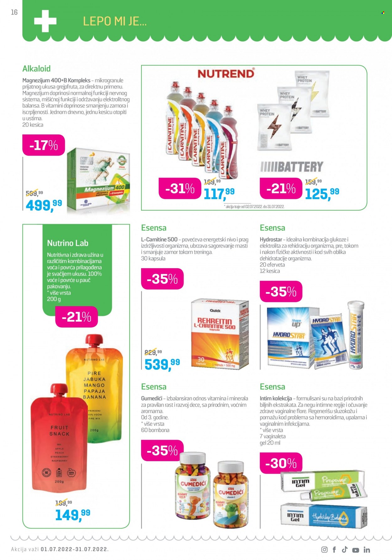 Lilly Drogerie katalog - 01.07.2022 - 31.07.2022. Stranica 16