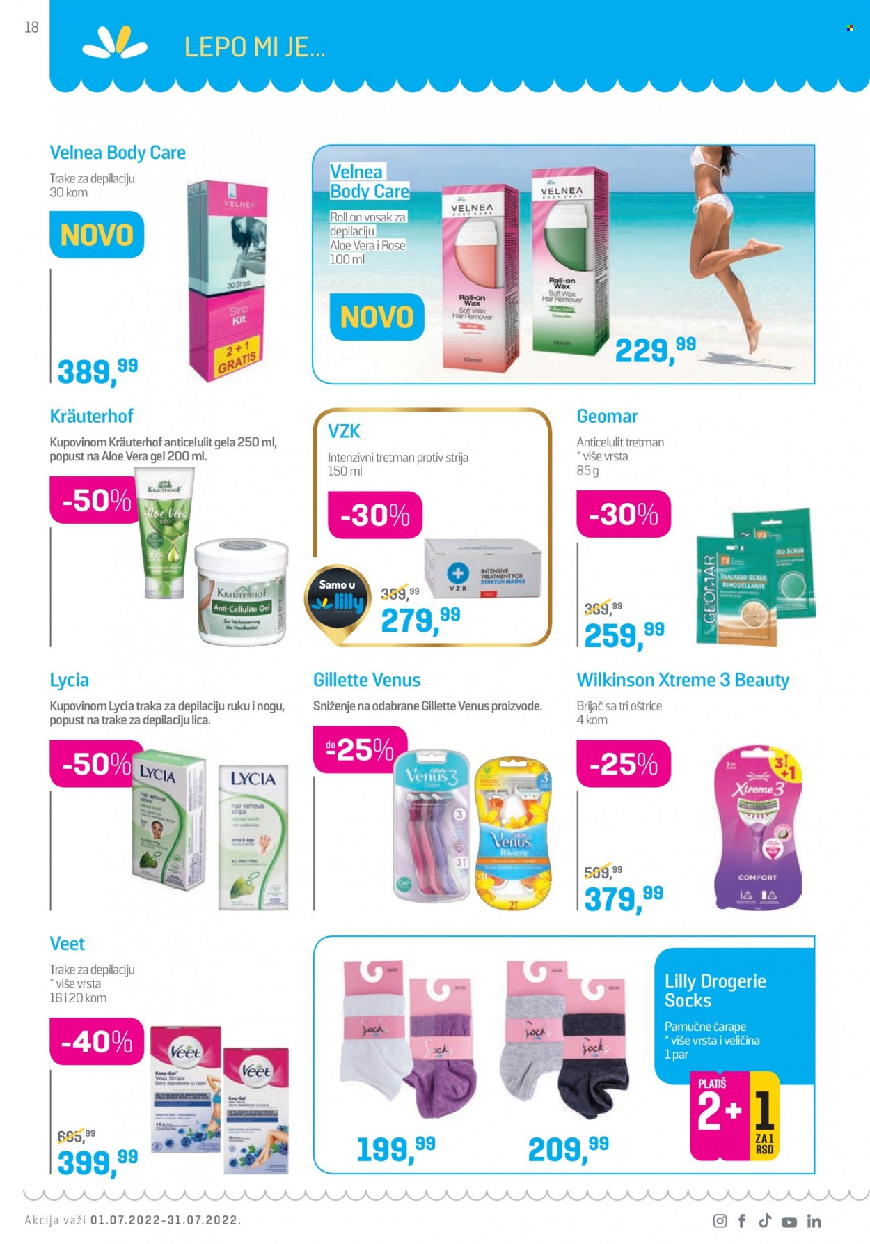 Lilly Drogerie katalog - 01.07.2022 - 31.07.2022. Stranica 18
