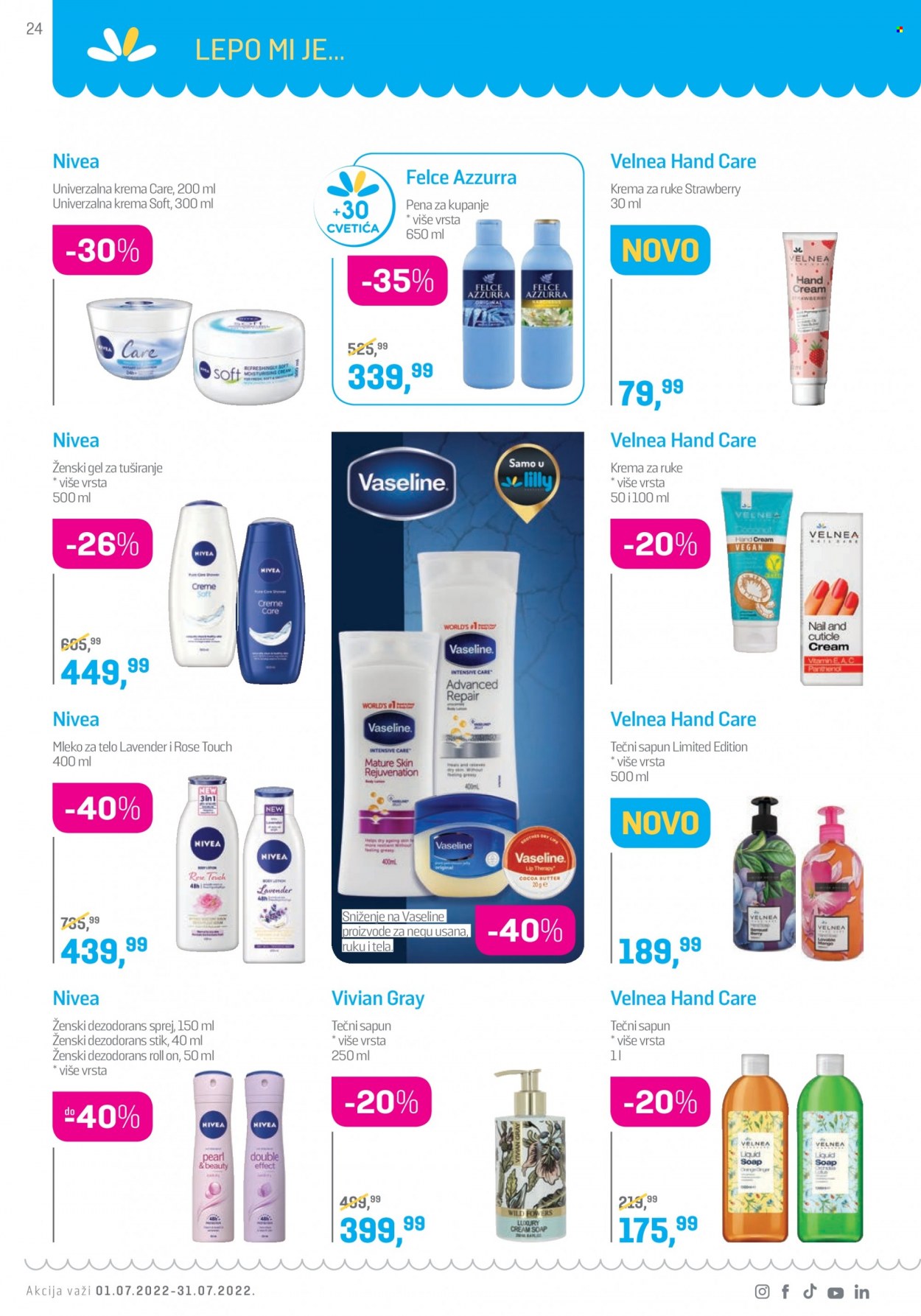 Lilly Drogerie katalog - 01.07.2022 - 31.07.2022. Stranica 24