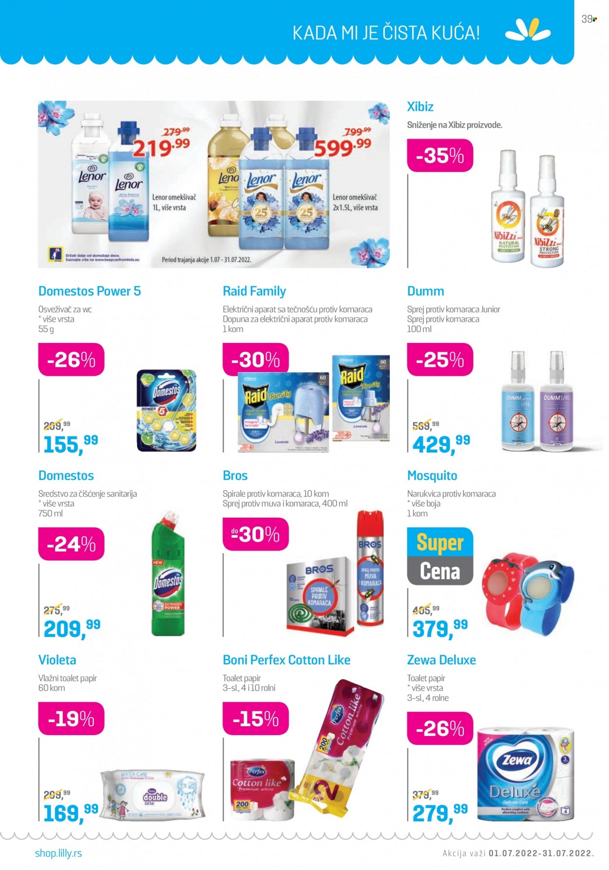 Lilly Drogerie katalog - 01.07.2022 - 31.07.2022. Stranica 39