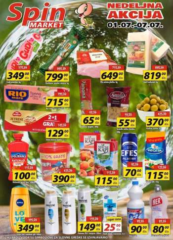 Spin Market katalog - 01.07.2022 - 07.07.2022.