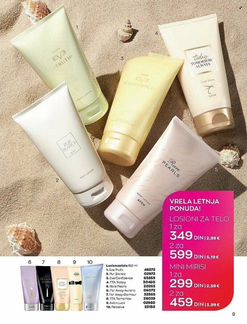 Avon katalog - 01.07.2022 - 31.07.2022. Stranica 9