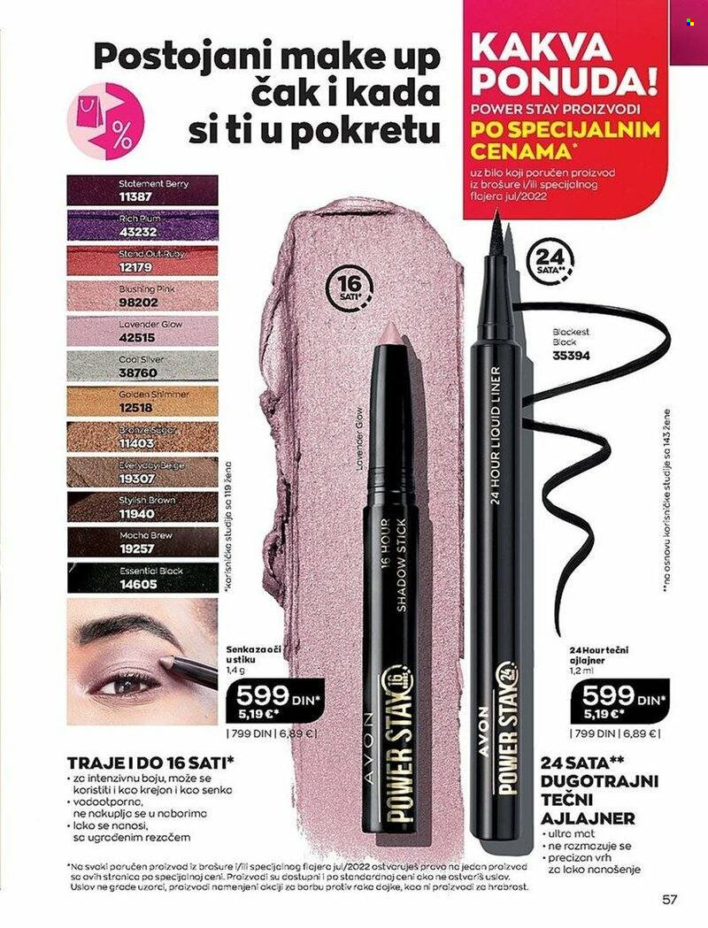 Avon katalog - 01.07.2022 - 31.07.2022. Stranica 57