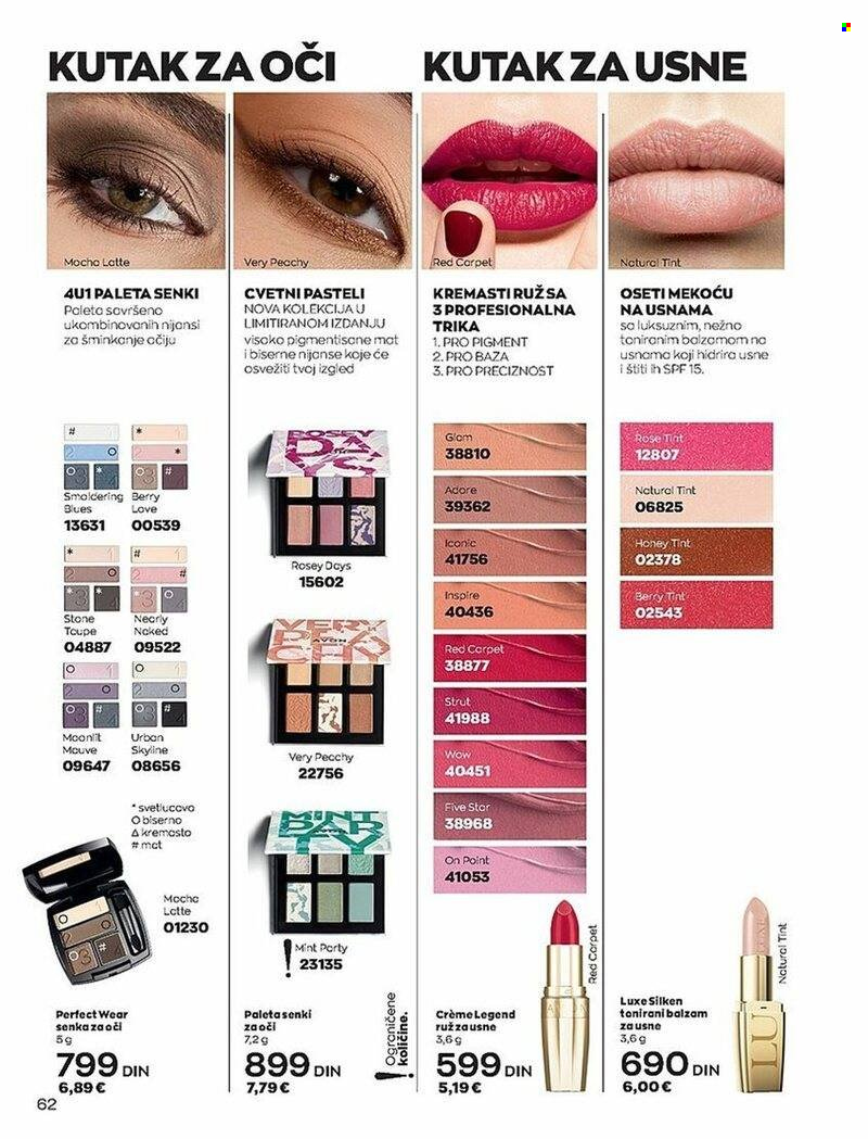 Avon katalog - 01.07.2022 - 31.07.2022. Stranica 62