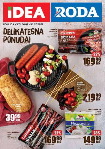 Idea katalog - 04.07.2022 - 31.07.2022.
