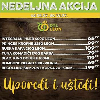 Leon Diskont katalog - 04.07.2022 - 10.07.2022.