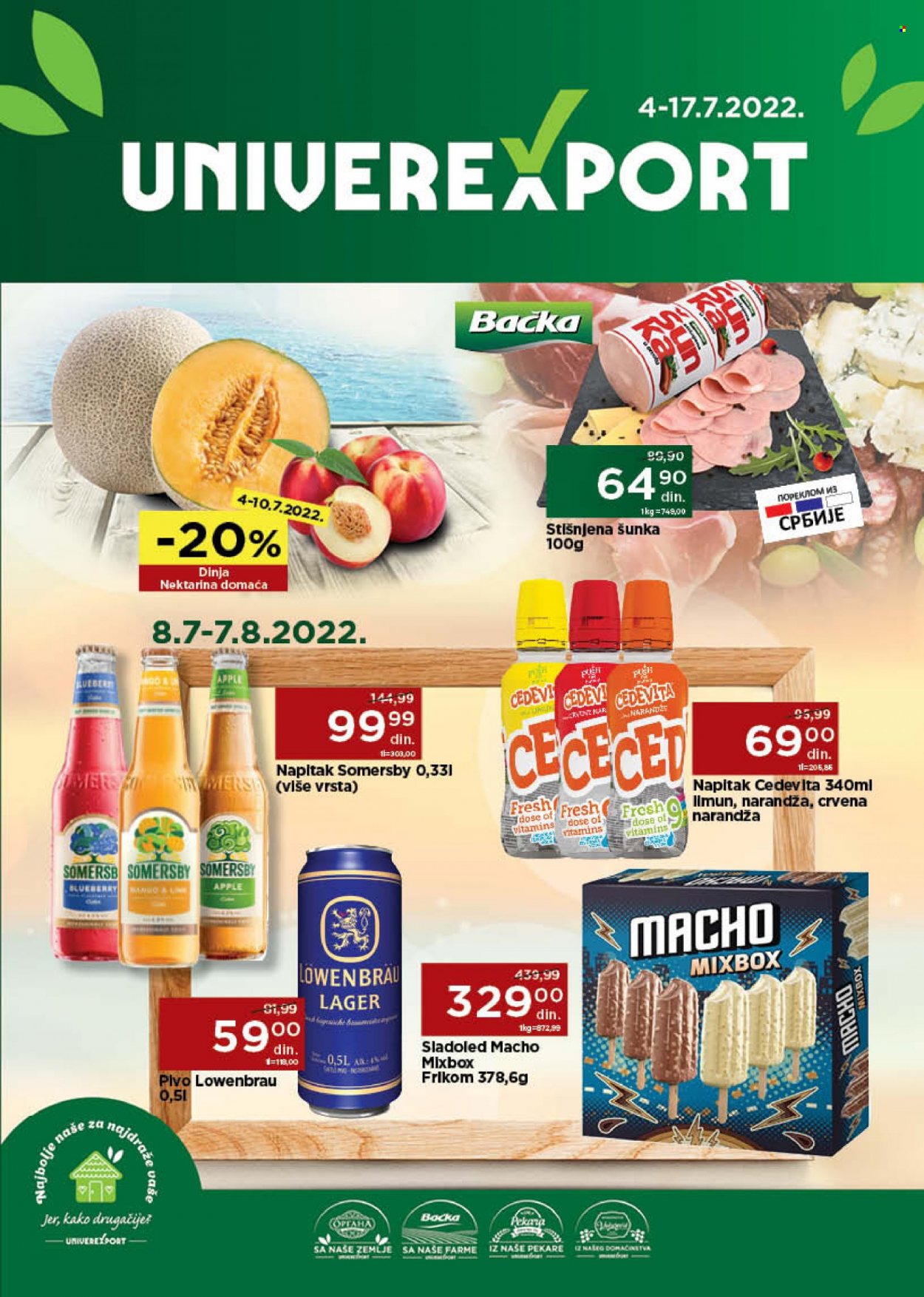 Univerexport katalog - 04.07.2022 - 17.07.2022. Stranica 1