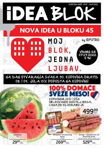 Idea katalog - 07.07.2022 - 14.07.2022.