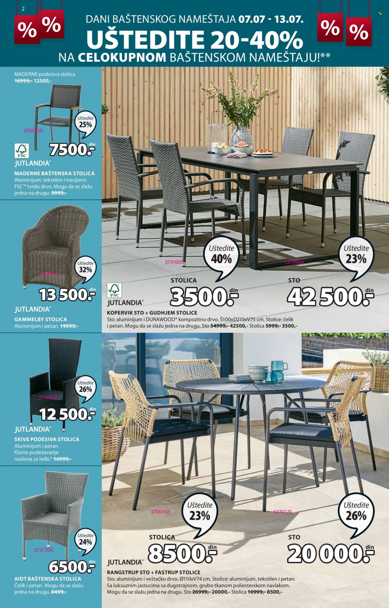 JYSK katalog - 07.07.2022 - 20.07.2022. Stranica 2