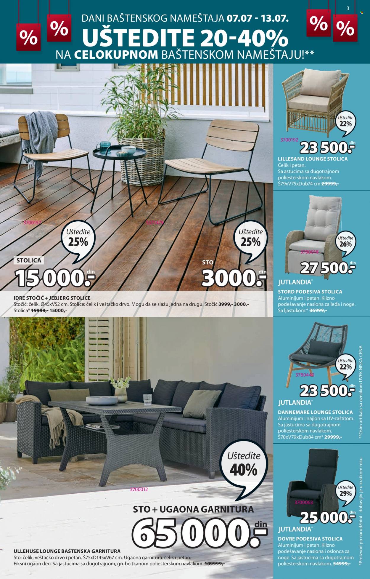 JYSK katalog - 07.07.2022 - 20.07.2022. Stranica 3