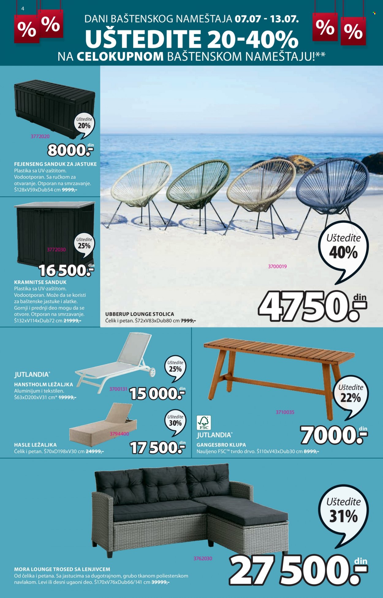 JYSK katalog - 07.07.2022 - 20.07.2022. Stranica 4
