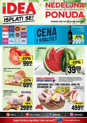Idea katalog - 08.07.2022 - 14.07.2022.