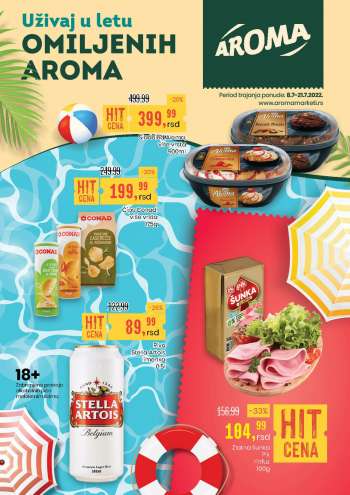 Aroma Market katalog - 08.07.2022 - 21.07.2022.