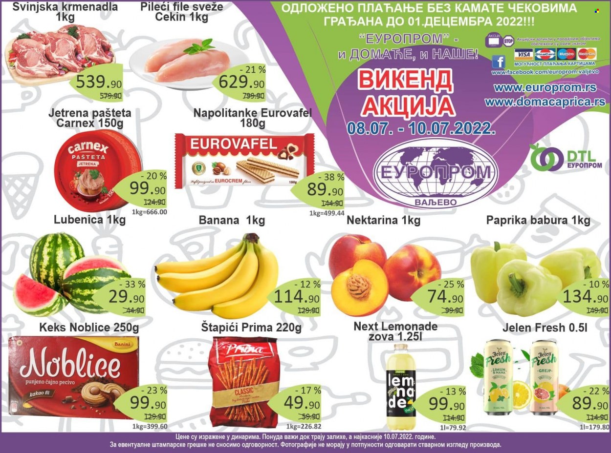 Europrom katalog - 08.07.2022 - 10.07.2022. Stranica 1