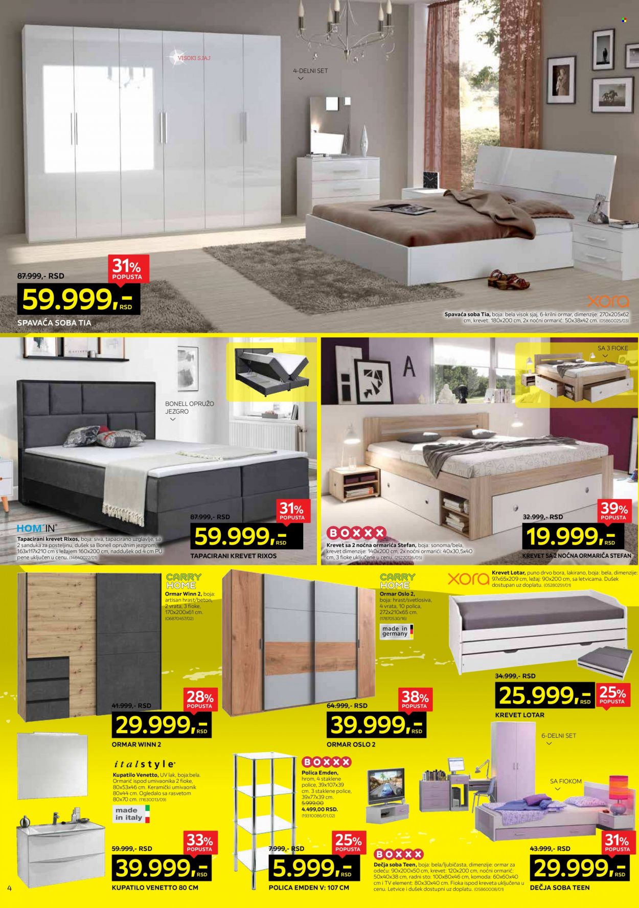 Lesnina XXXL katalog - 11.07.2022 - 31.07.2022. Stranica 4