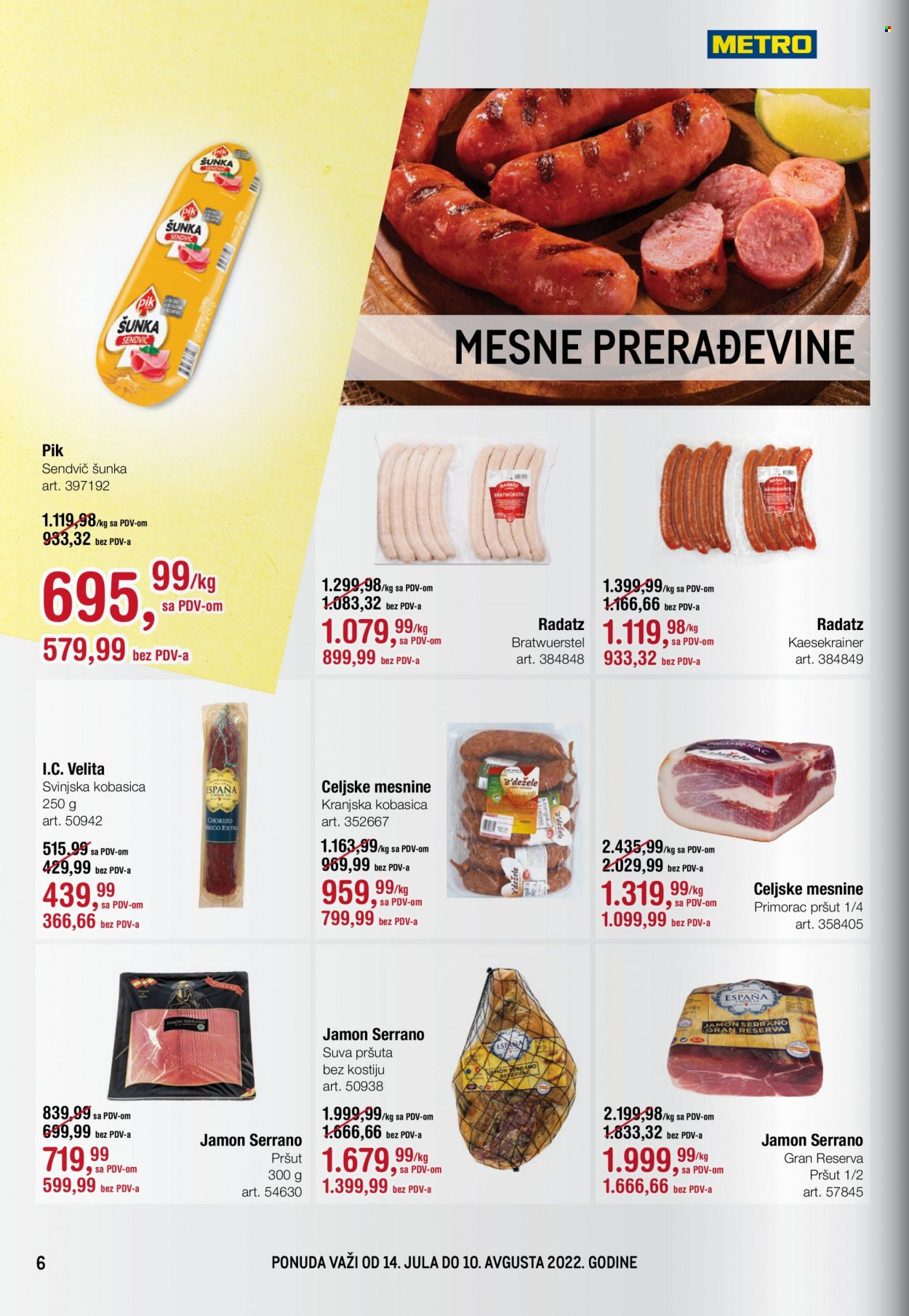 Metro katalog - 14.07.2022 - 10.08.2022. Stranica 6