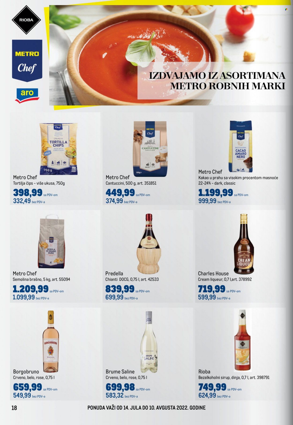 Metro katalog - 14.07.2022 - 10.08.2022. Stranica 18