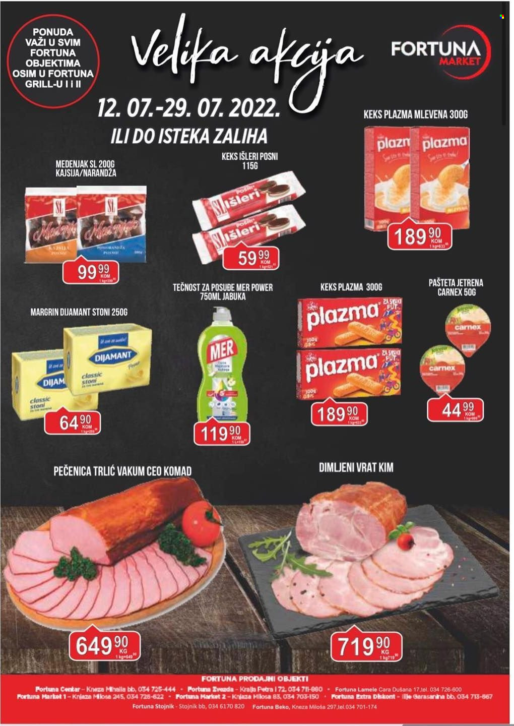 Fortuna Market katalog - 12.07.2022 - 29.07.2022. Stranica 1