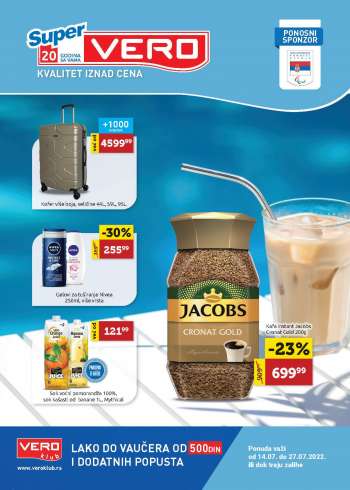 SuperVERO katalog - 14.07.2022 - 27.07.2022.