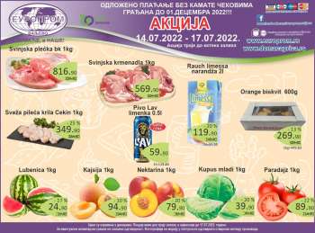 Europrom katalog - 14.07.2022 - 17.07.2022.