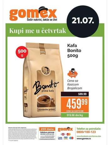 Gomex katalog - 21.07.2022 - 21.07.2022.